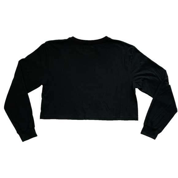 Wrangler Yellowstone Beth Dutton Crop Top Black Size M - Picture 2 of 8